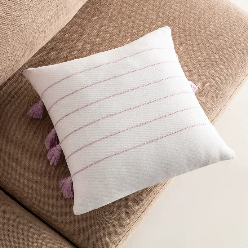 Μαξιλαροθήκη Διακόσμησης Gofis Home Maira 43x43 Λιλά 540/20