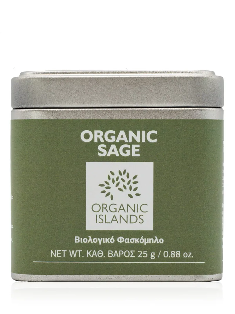 Βιολογικό φασκόμηλο Νάξου "Organic Islands" 25g>