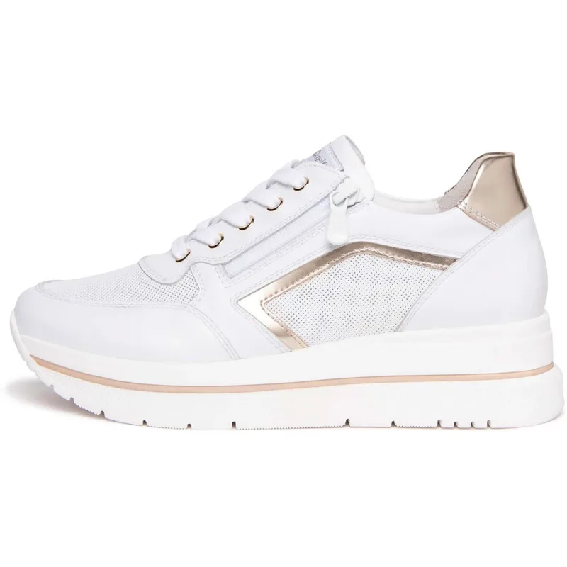 Xαμηλά Sneakers NeroGiardini Skipper Skipper T.Brill Platino 6074 Tr Corvar