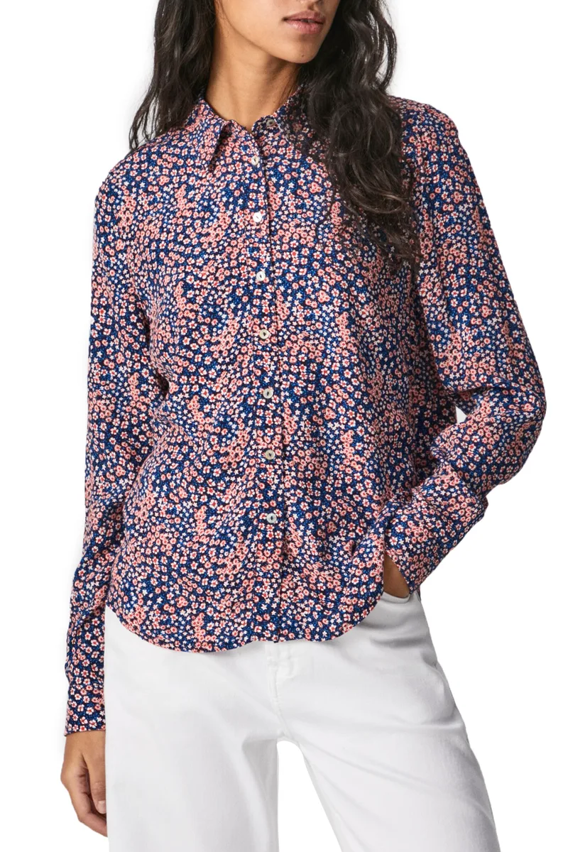 Πουκάμισο Μακρυμάνικο Pepe Jeans Mirian PL304223-0AA-MULTI Γυναικείο