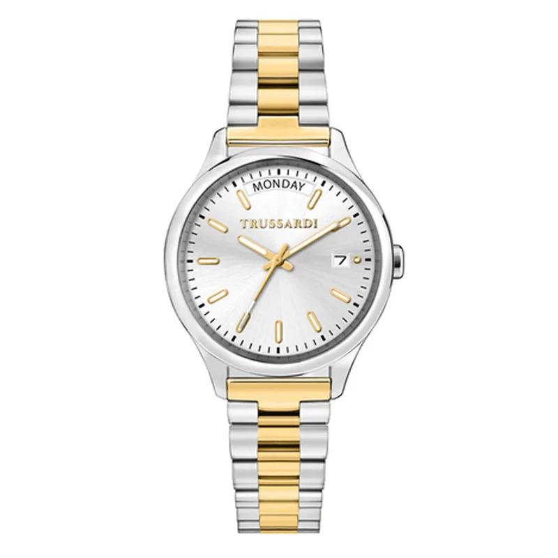 TRUSSARDI City Life Two Tone Stainless Steel Bracelet R2453170502