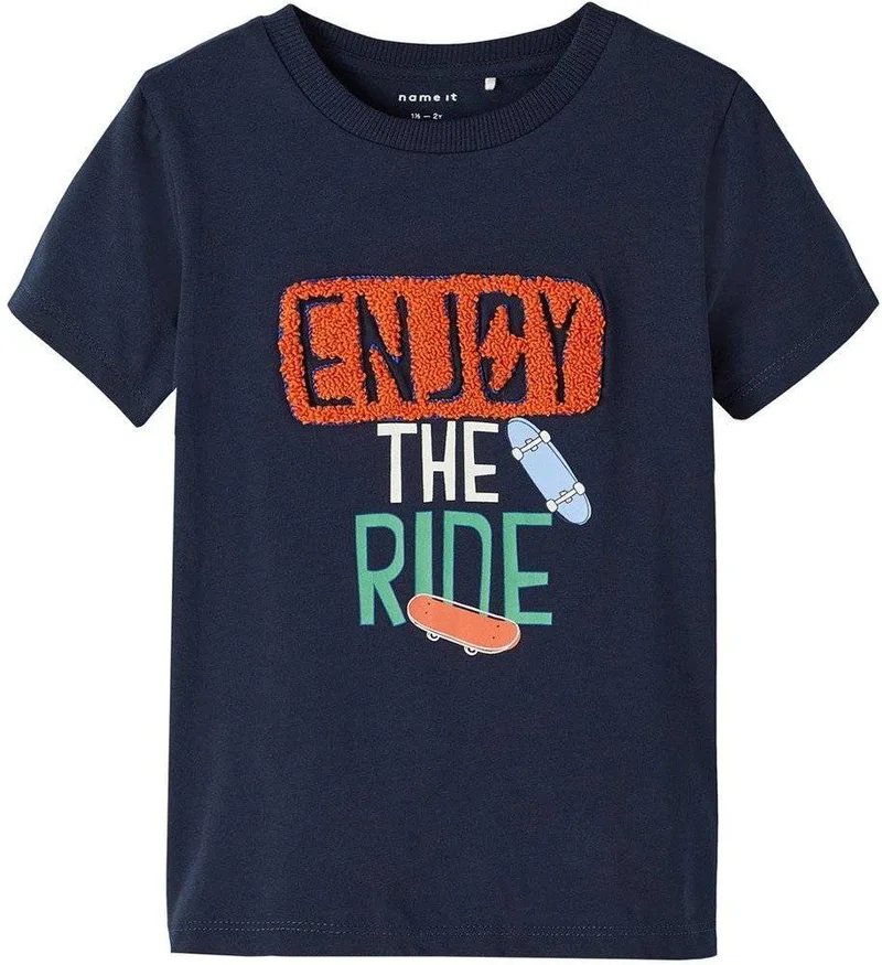 T-SHIRT NAME IT 13213264 NMMHENNE ΣΚΟΥΡΟ ΜΠΛΕ (92 CM)-(2 ΕΤΩΝ)