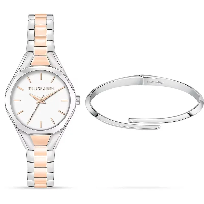 Trussardi Women's Watch R2453159503, 30mm, Ροζ
