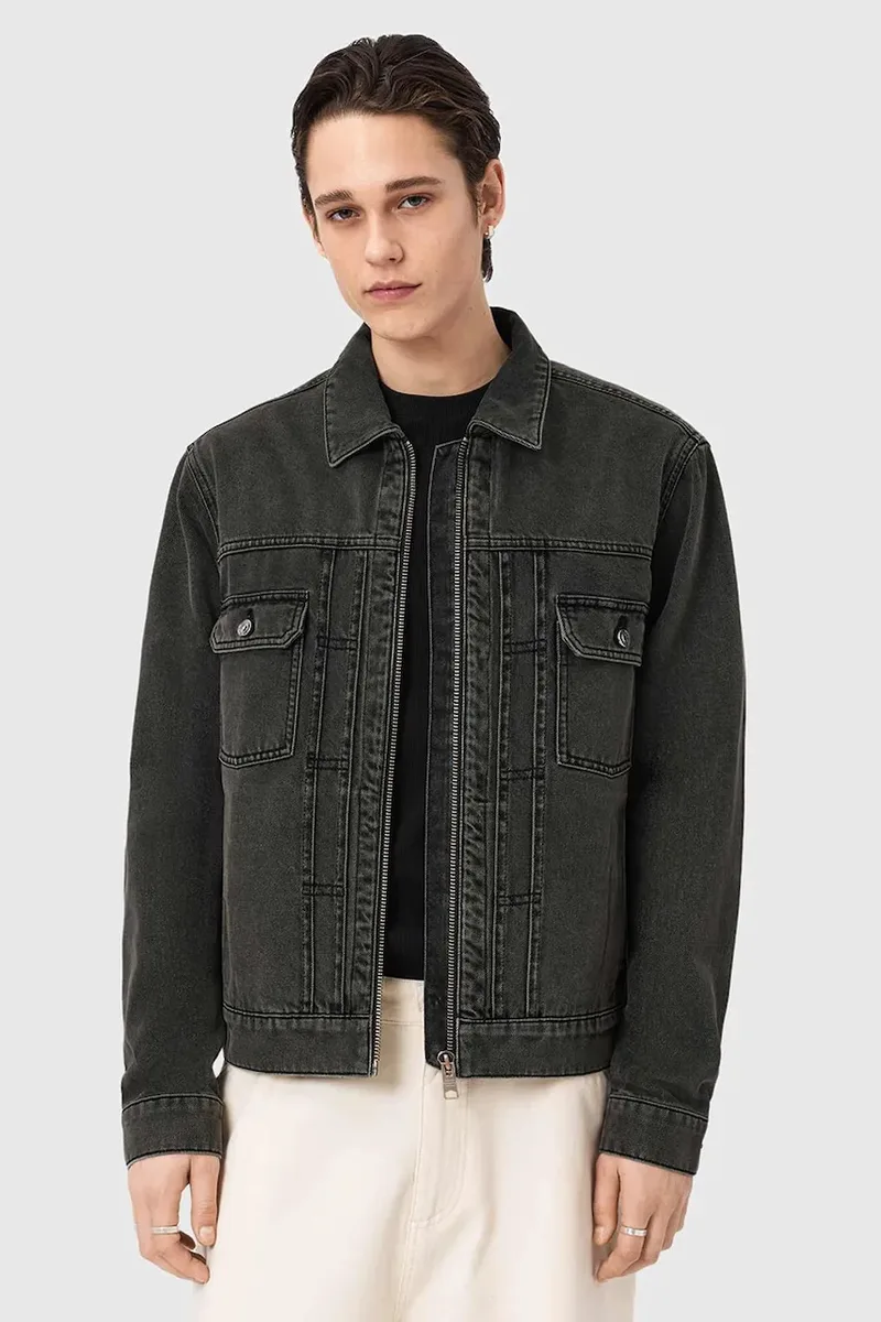 Τζιν μπουφάν AllSaints BRIGHTMORE