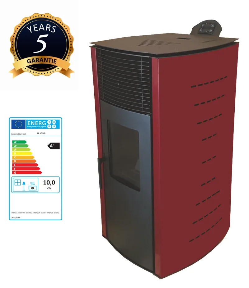 Σόμπα Πέλλετ Αερόθερμη 10 Kw, Aθηνά