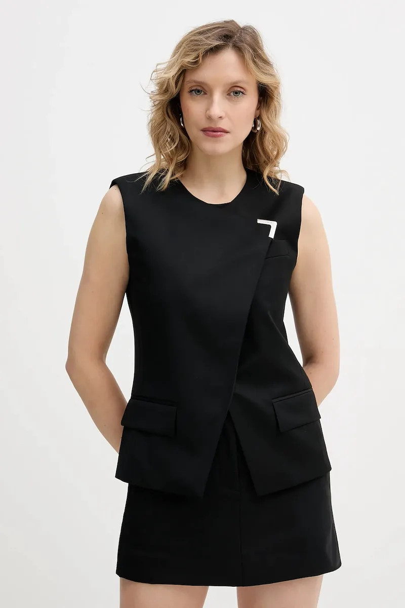 Γιλέκο από μείγμα μαλλιού Karl Lagerfeld