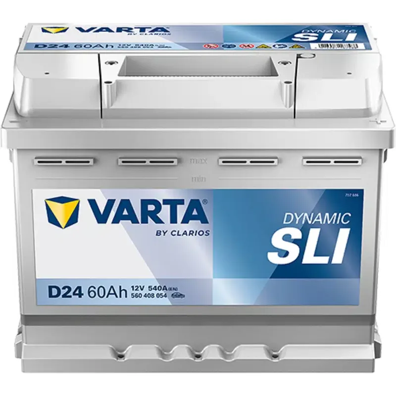 Μπαταρία Αυτοκινήτου VARTA Dynamic SLI D24 12V 60Ah 540A (EN)