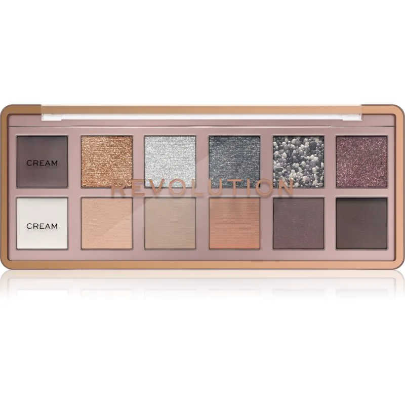 Revolution The Icon Palette Παλέτα σκιών για τα μάτια απόχρωση The Smokey Icon Grunge Palette 12x0.7 γρ