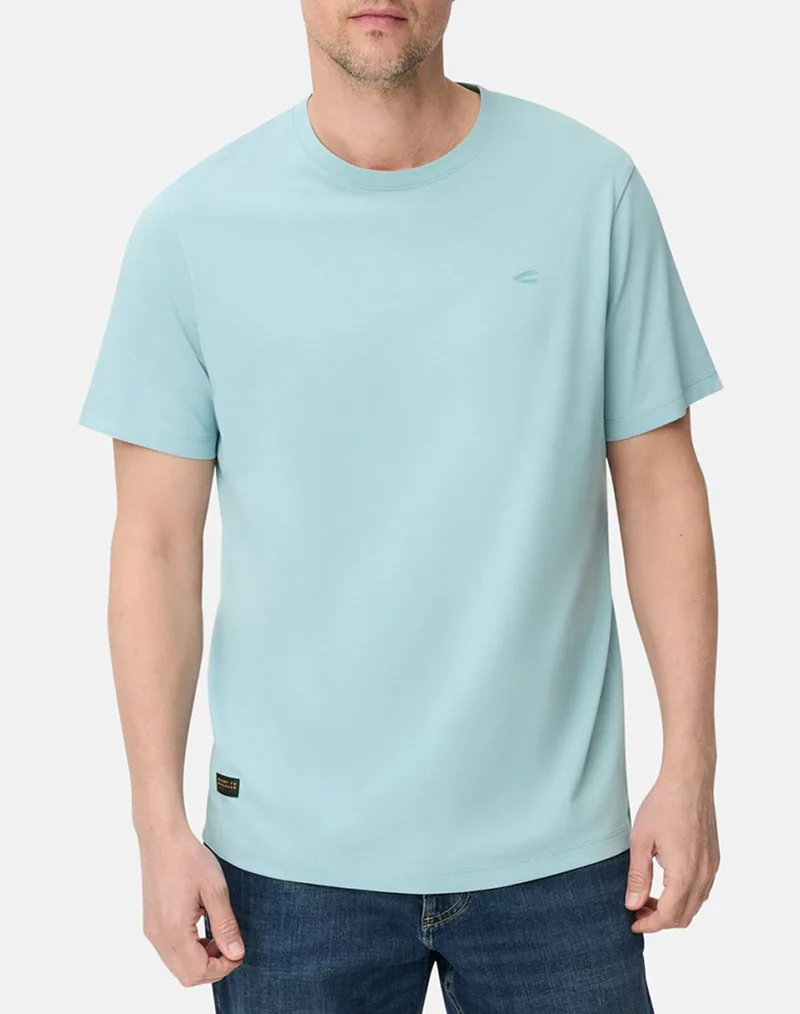 CAMEL ACTIVE T-Shirt Κ.Μ. basic Antibacterial C261-409700-7T07-32 Turquoise