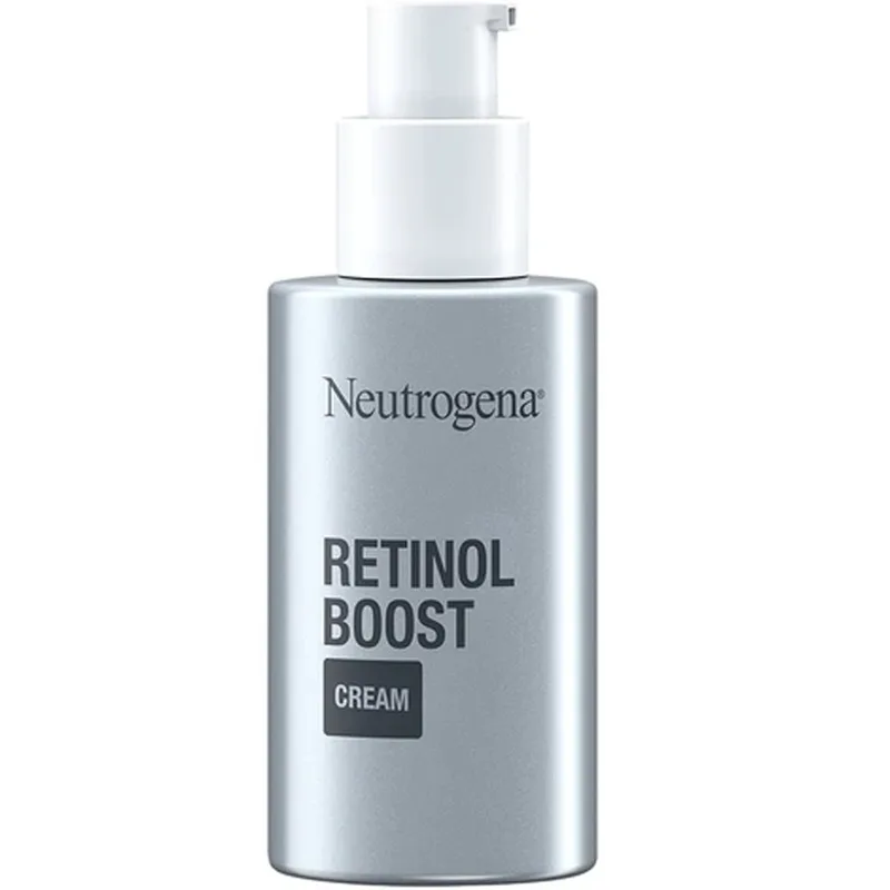 Neutrogena Anti-Age Retinol Boost Face Cream Αντιγηραντική Κρέμα Προσώπου με Καθαρή Ρετινόλη για Όλους τους Τύπους Δέρματος 50ml