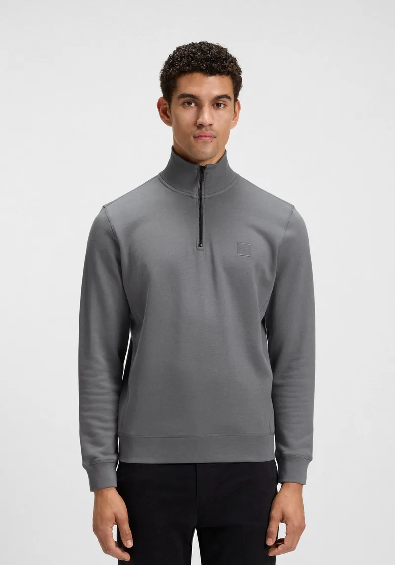 BOSS Pullover της σειράς Zetrust - 50468926 062 Open Grey