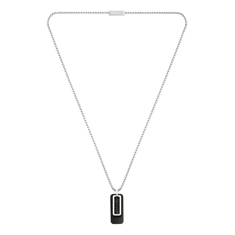 HUGO BOSS Αντρικό Κολιέ από Ανοξείδωτο Ατσάλι 1580156