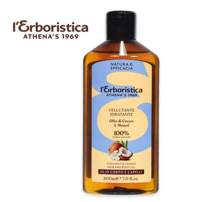 L'eroristica monoi coconut body & hair oil 200ml