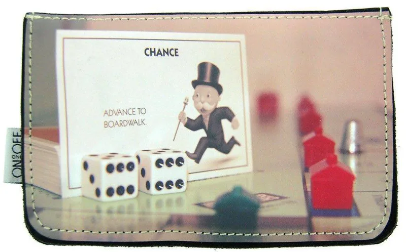 ΔΕΡΜΑΤΙΝΗ ΚΑΣΤΟΡΙΝΗ ΘΗΚΗ ΚΑΠΝΟΥ ON AND OFF MONOPOLY