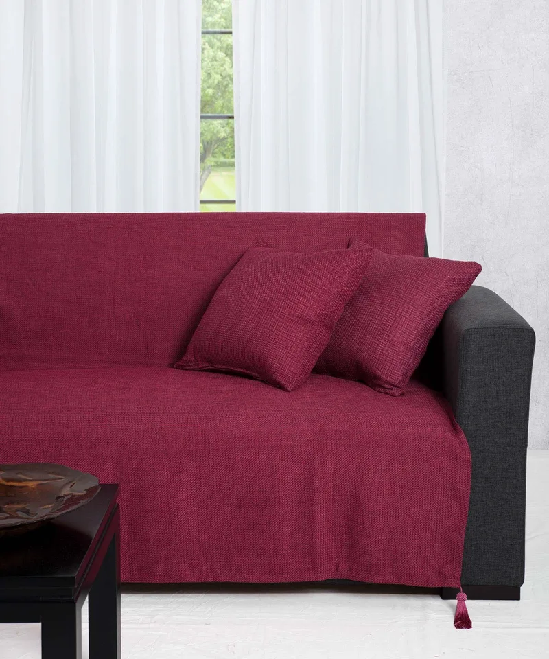 Ριχτάρι Τριθέσιου Silk Fashion 9925 Φούξια 180x300