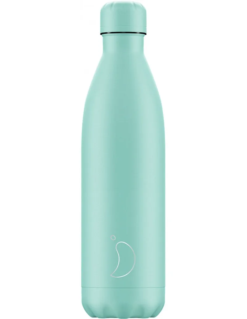 Chilly's Μπουκάλι Θερμός Ανοξείδωτο All Pastel 750ml Πράσινο