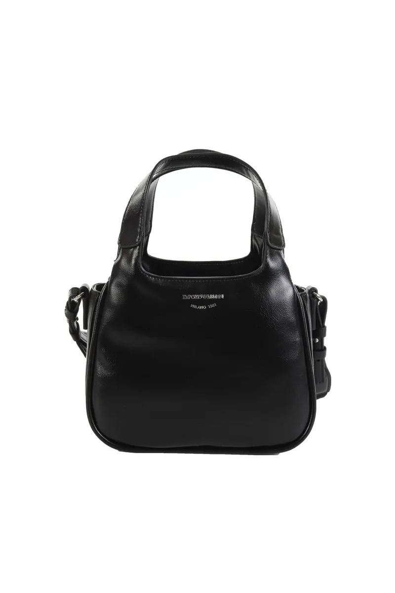 EMPORIO ARMANI ΤΣΑΝΤΑΚΙ ΩΜΟΥ ΙΜΑΝΤΑΣ LOGO MAYΡΟ