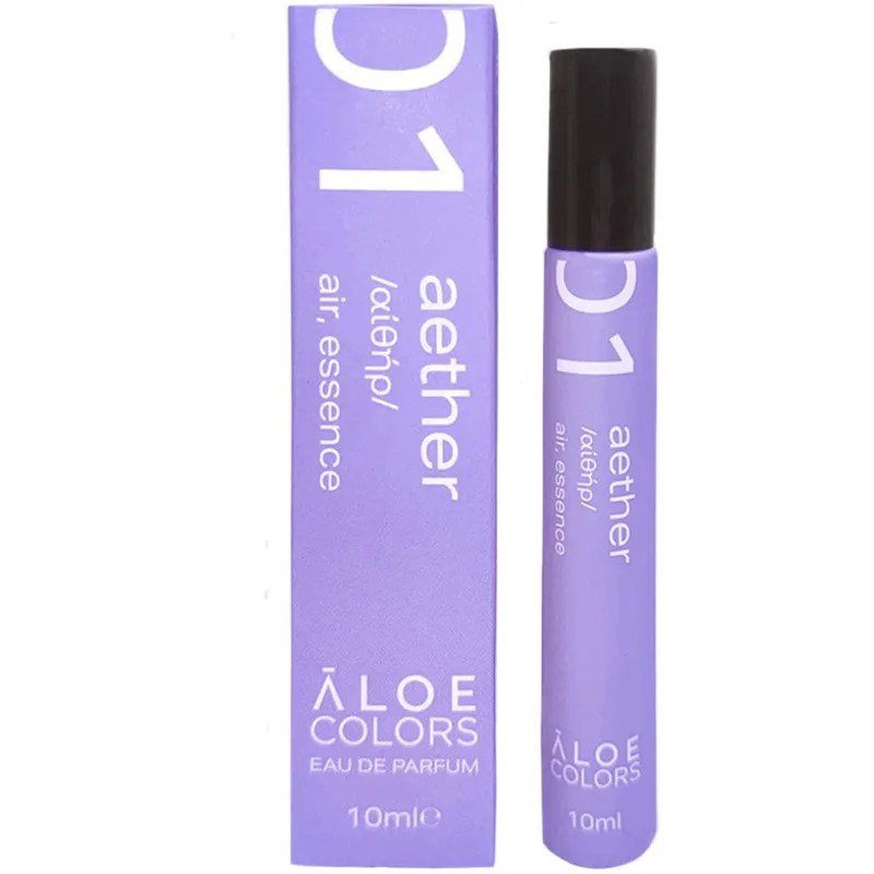 Aloe Colors Eau De Parfum Γυναικείο Αέρινο Άρωμα με Απαλές Νότες απο Λευκό Γιασεμί & Απαλό Σανδαλόξυλο 10ml - Aether