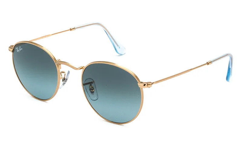 RAY BAN ΓΥΑΛΙΑ ΗΛΙΟΥ RAY BAN ROUND METAL 3447 001/3M 4721 3447 Χρυσό