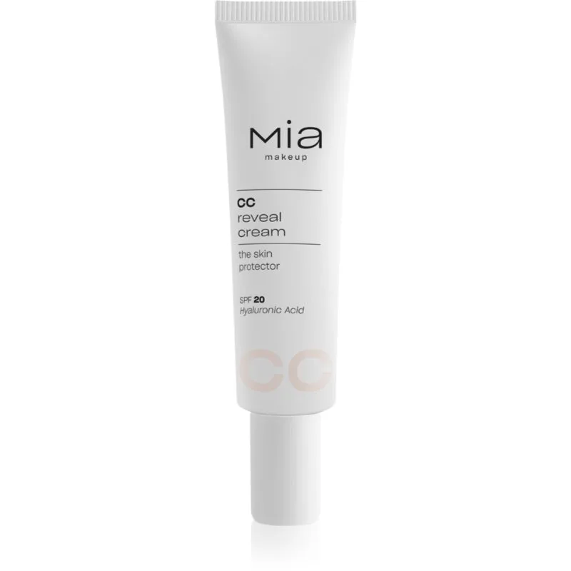 Mia Cosmetics CC Reveal Cream CC κρέμα για ομοιόμορφο τόνο της επιδερμίδας SPF 20 απόχρωση 01 Light 30 ml