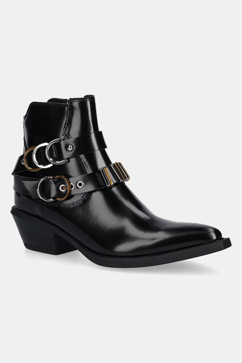 Δερμάτινες μπότες Pinko Tex 13