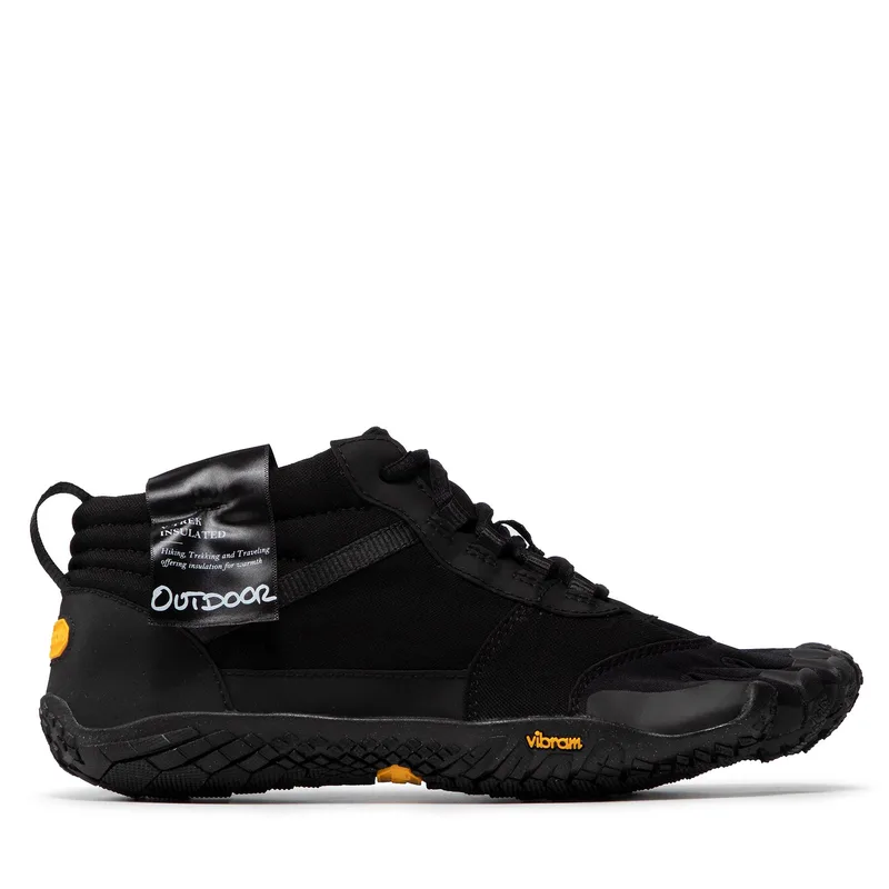 Παπούτσια πεζοπορίας Vibram Fivefingers V-Trek Insulated 20M7801 Μαύρο