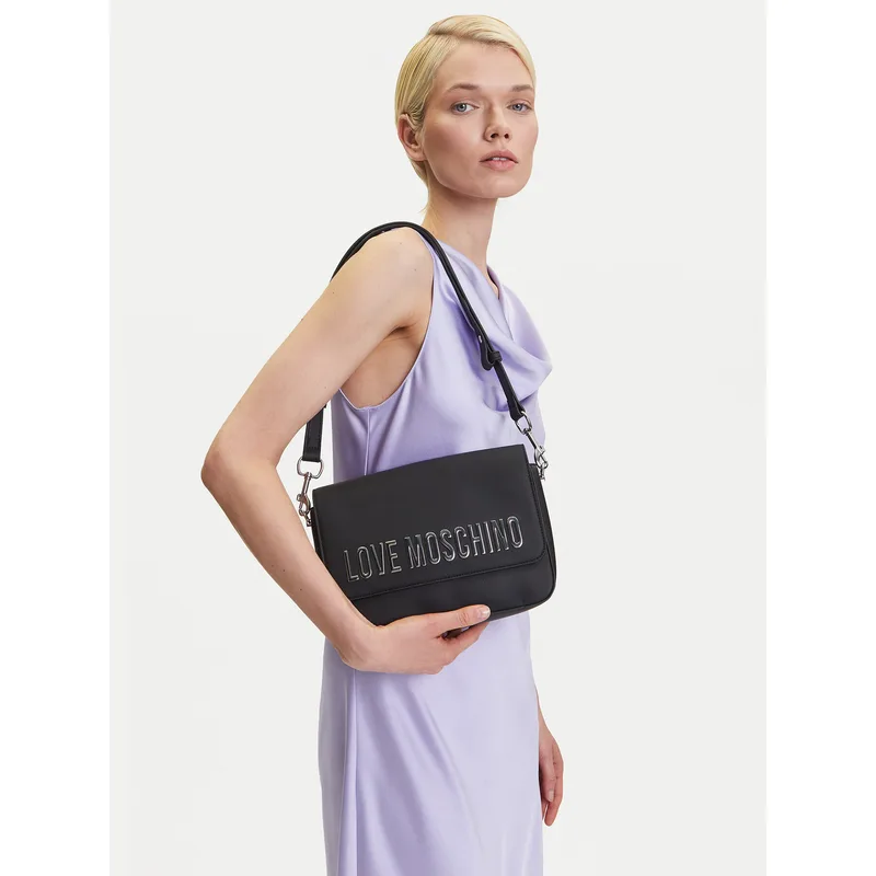 Τσάντα LOVE MOSCHINO JC4023PP1MKD000B Μαύρο