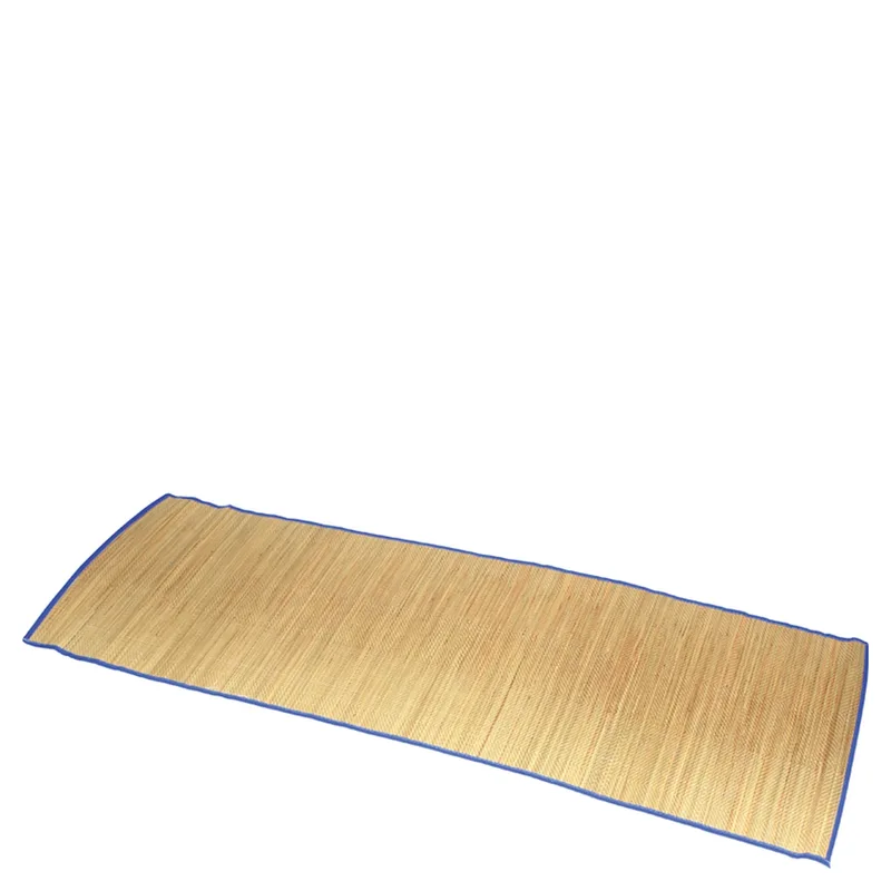 Ψάθα Παραλίας Summer Club Ψάθα Φυσική Με Δίχτυ 180x60cm Πορτοκαλί Πορτοκαλί