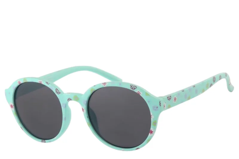 Γυαλιά Ηλίου Paolo Moss Matt Blue With Flower Pattern Transfer (0-4Y) 2013160261-Smoke Solid Κορίτσι