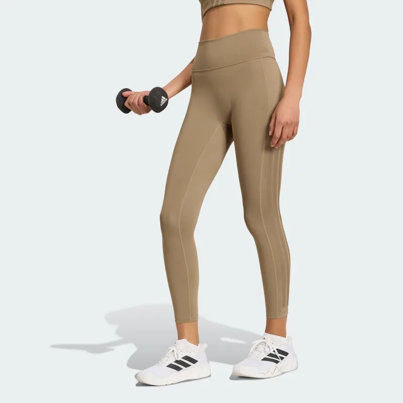 adidas W Optime Workout 3-Stripes 7/8 Leggings (9000278098_94613)