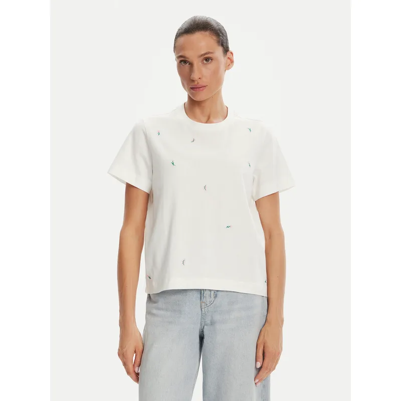 Vero Moda T-Shirt 10325318 Λευκό Regular Fit