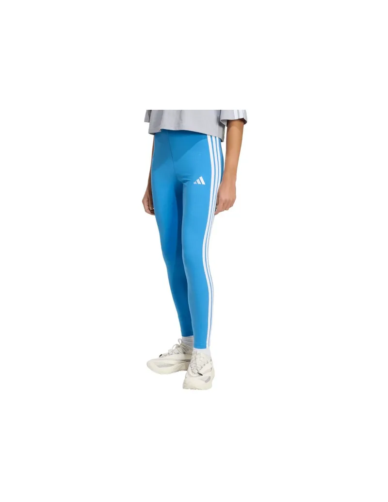 Women's adidas Essentials 3Stripes Leggings Blue KC5179