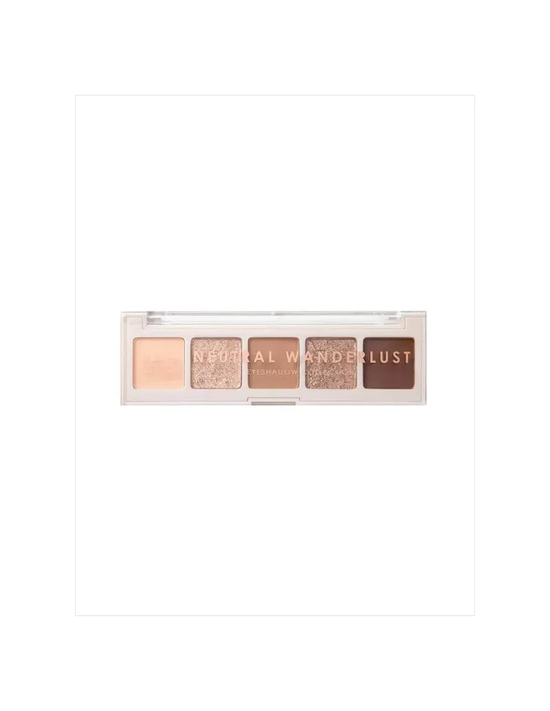 MUA 5 SHADE EYESHADOW PALETTE - NEUTRAL WANDERLUST