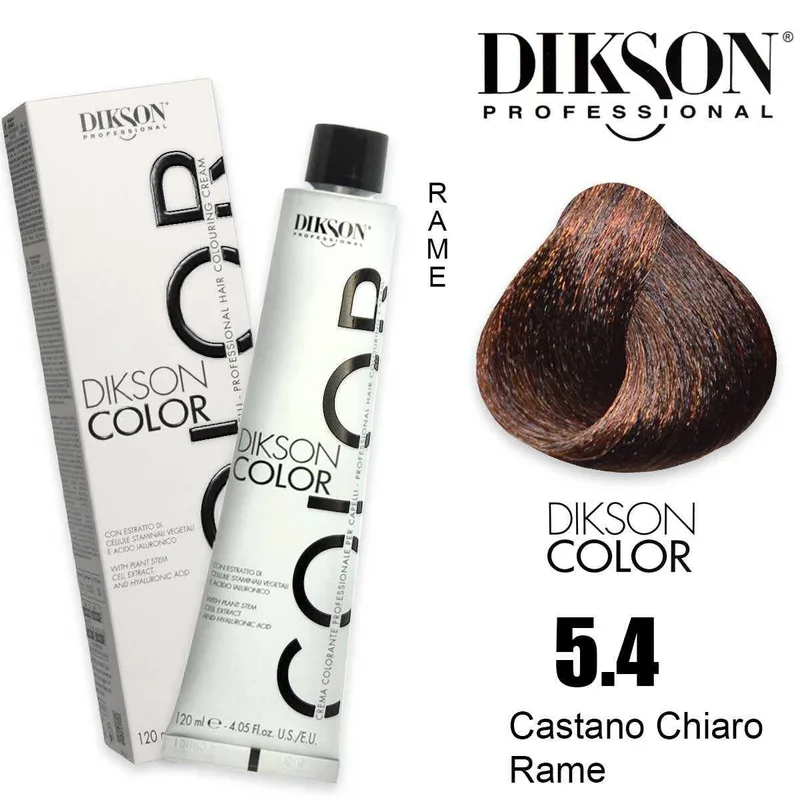 Dikson Dikson color 120 ml 5.4 light copper brown