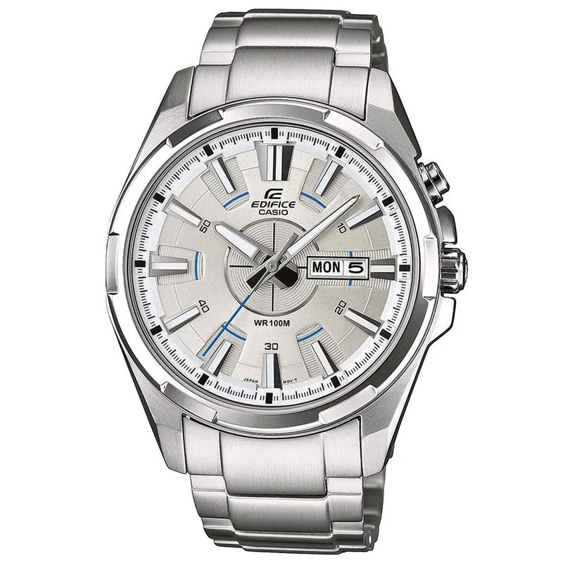 CASIO Edifice Neobrite Three Hands Stainless Steel EFR-102D-7AVEF