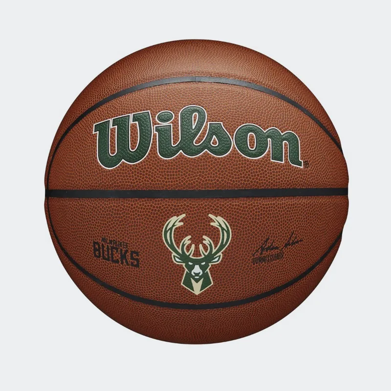 Wilson NBA Milwaukee Bucks Team Alliance Indoor/Outdoor Μπάλα Μπάσκετ (9000098918_4144)