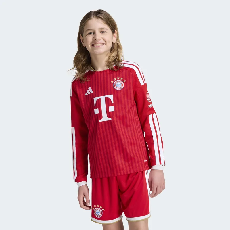 adidas K Fc Bayern 26/27 Home Jersey Kids Long Sleeve (9000288085_65709)