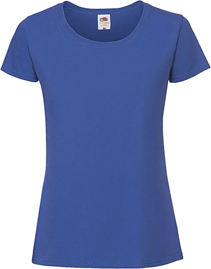 Γυναικειο Μπλουζακι Ringspun Premium T Fruit of the Loom 61-424-0 Royal