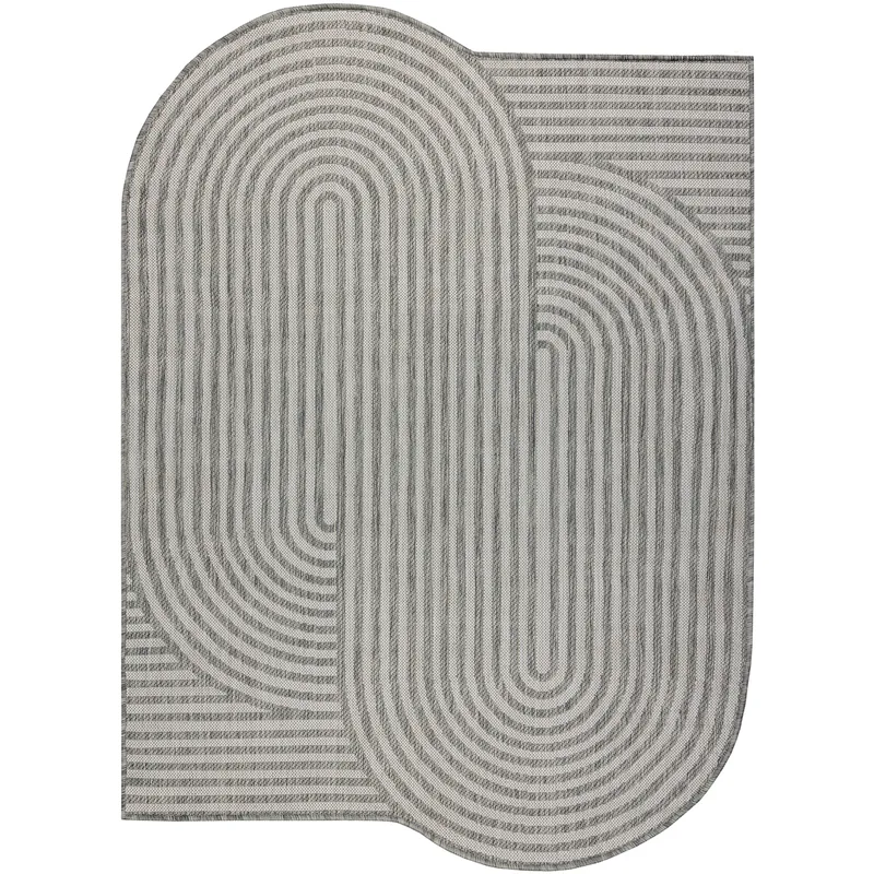 Χαλιά Rugsx ORGANIC χαλί σιζάλ 2131 ΓεωμετριΠ240x330 cm
