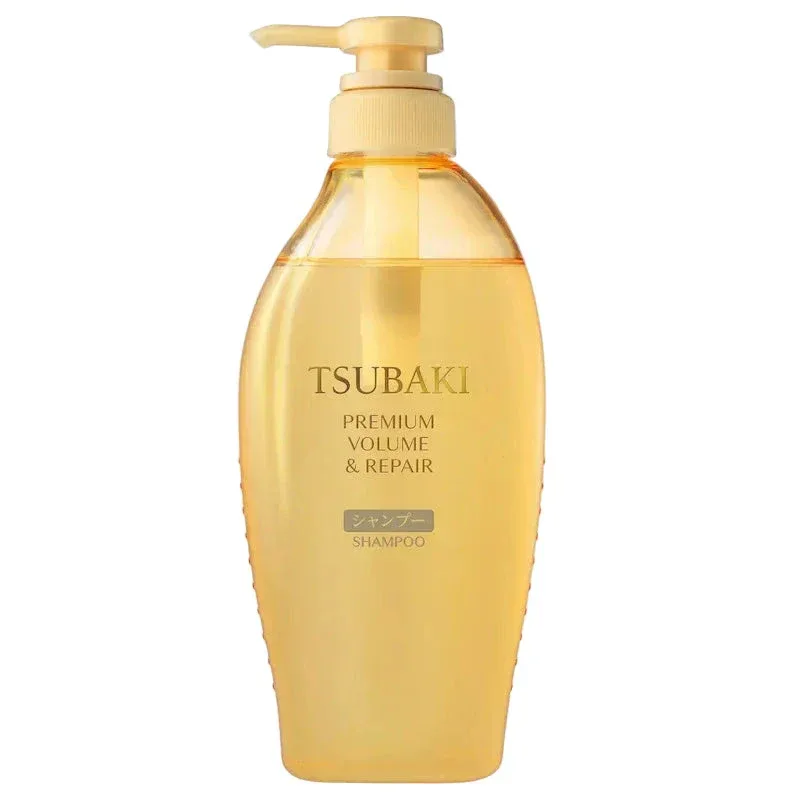 Tsubaki Premium Volume & Repair Shampoo - Όγκος και Αναδόμηση για Υγιή Μαλλιά 450ml