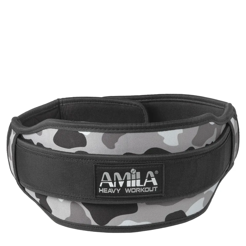 Ζώνη Άρσης Βαρών Neoprene Amila Tactical XL
