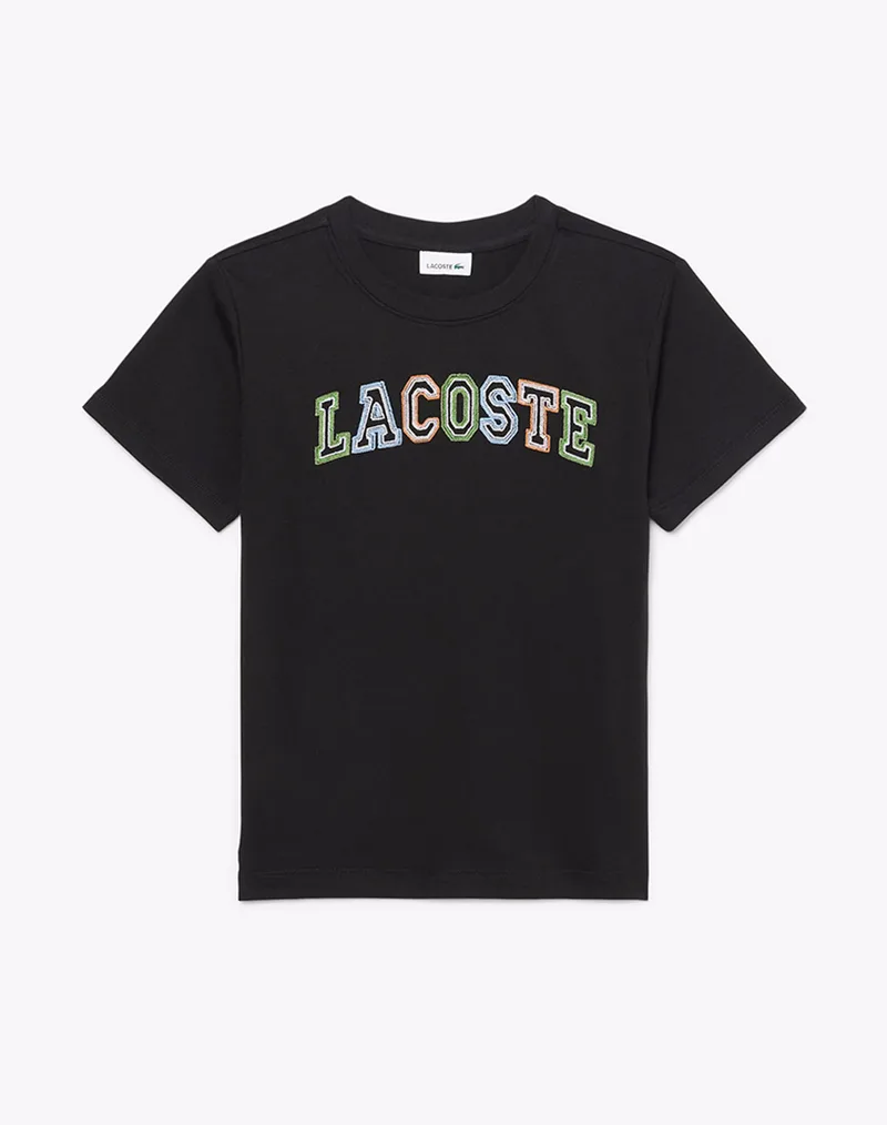 LACOSTE ΜΠΛΟΥΖΑ ΚΜ TEE-SHIRT SS 3TJ6903-031 Black