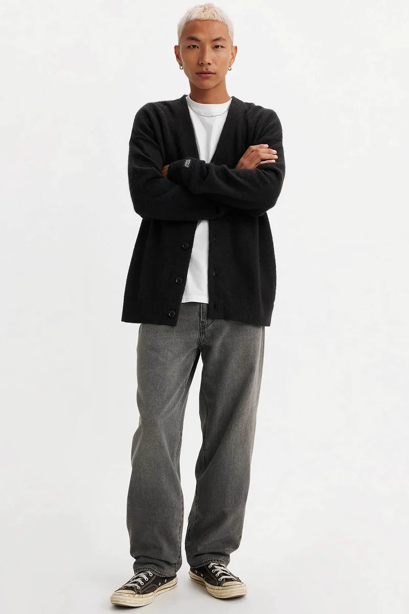 Levi's® ανδρικό τζιν παντελόνι πεντάτσεπο Loose Straight Fit "568™" - 290370052 Γκρι