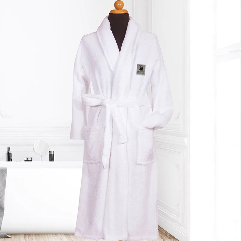Μπουρνούζι Greenwich Polo Cozy 3200 White - MEDIUM