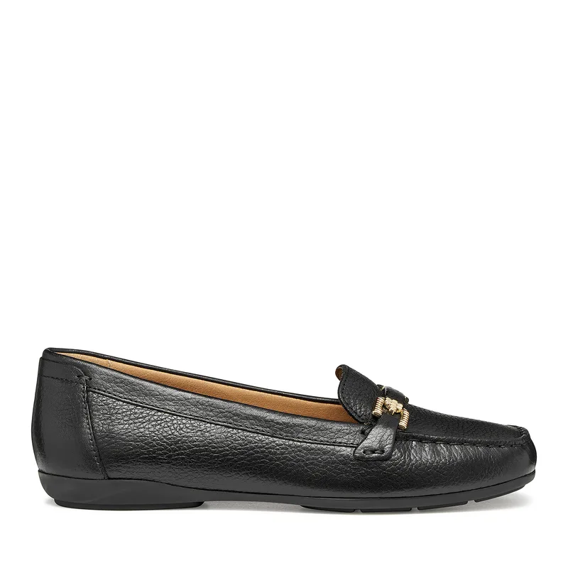 Μοκασίνια Geox D Annytah Moc B D56BMB-00046 C9999 Μαύρο