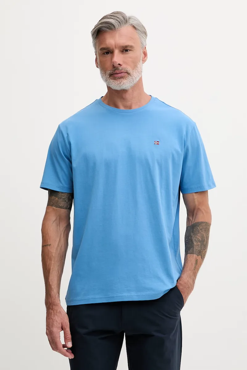 Napapijri t-shirt Ανδρικό βαμβακερό SALIS