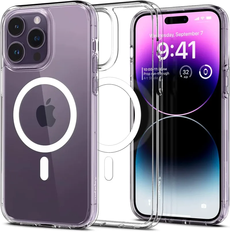Spigen Ultra Hybrid MagFit - Θήκη MagSafe Apple iPhone 14 Pro Max - White (ACS04825)