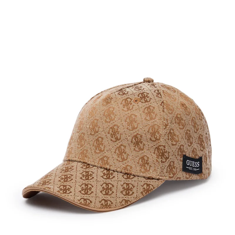 Καπέλο Jockey Guess AM9369 POL01 Μπεζ