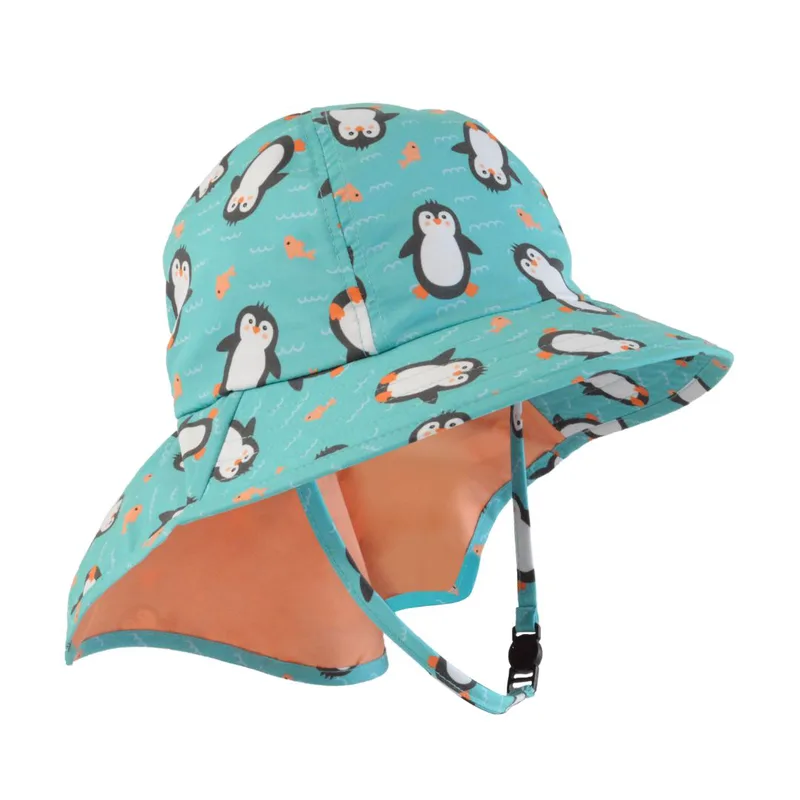 Αντηλιακό Cape Καπέλο 2-4 Ετών UPF50 Sunhat Penguin Zoocchini ZOO15058 (Μέγεθος: 2-4 Ετών) - Zoocchini - ZOO15058-2-4Y