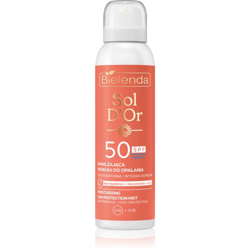 Bielenda Sol D’or αντηλιακή ομίχλη σε σπρέι SPF 50 100 ml